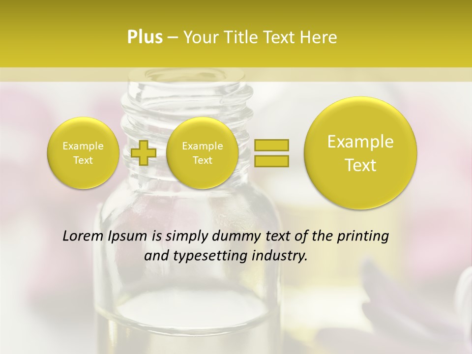Therapy Natural Aromatherapy PowerPoint Template