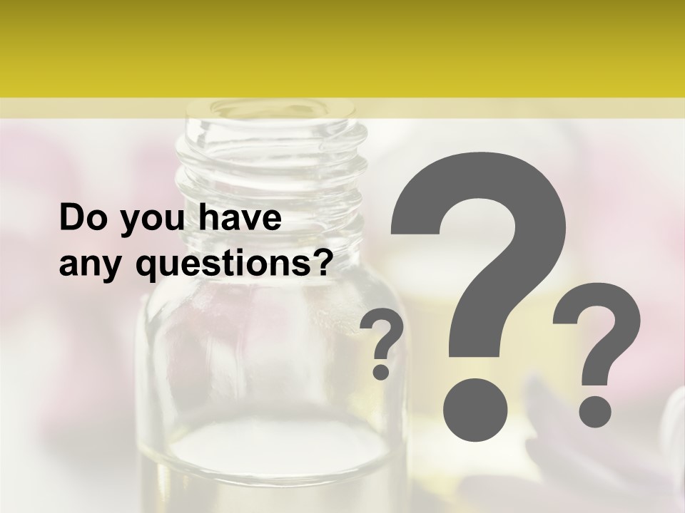 Therapy Natural Aromatherapy PowerPoint Template