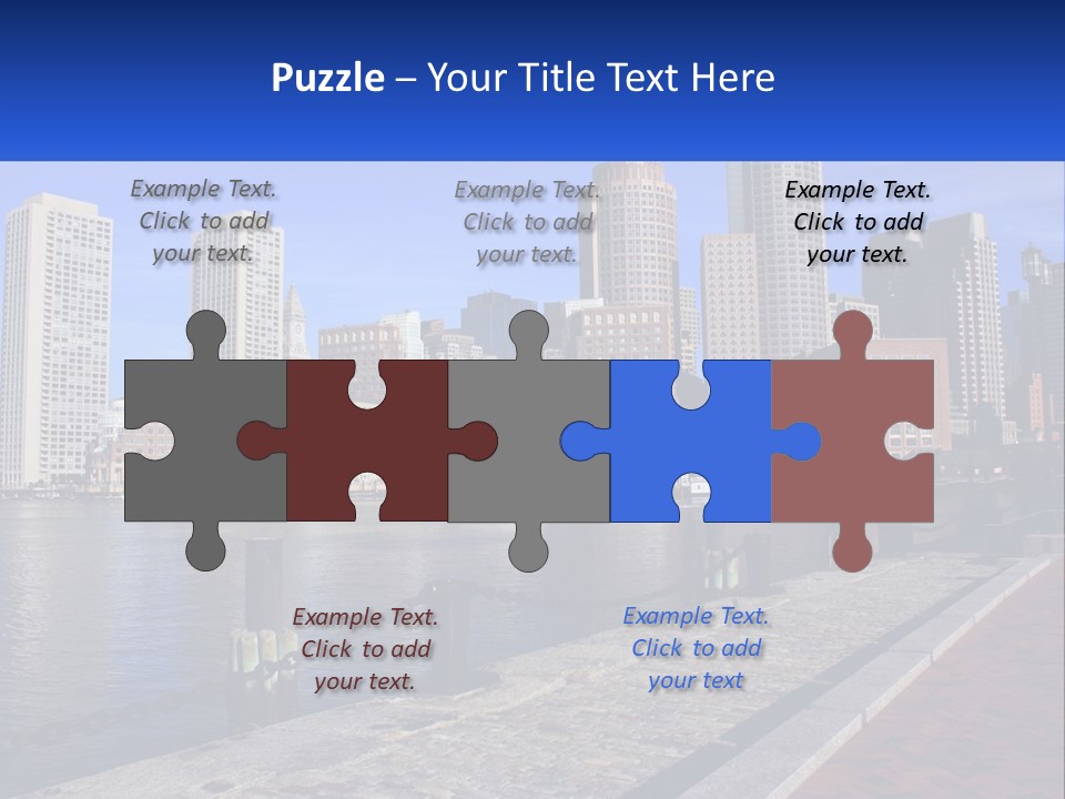 Walk Front Stroll PowerPoint Template