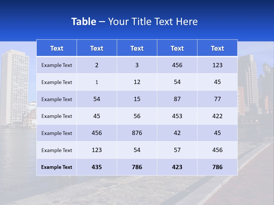 Walk Front Stroll PowerPoint Template