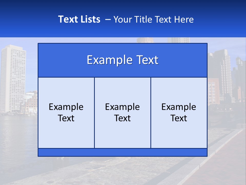 Walk Front Stroll PowerPoint Template