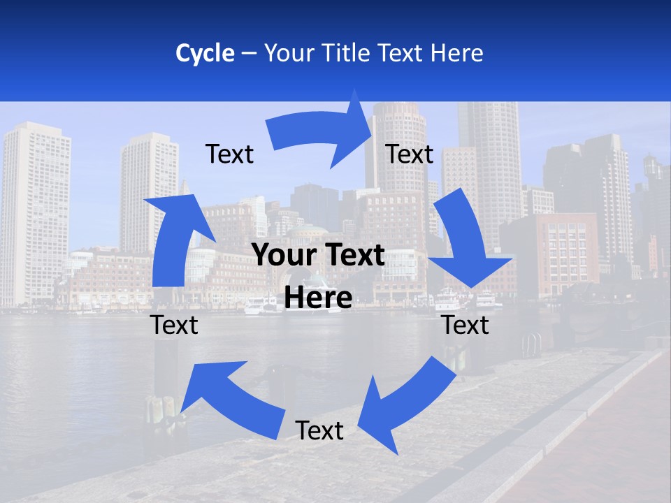 Walk Front Stroll PowerPoint Template