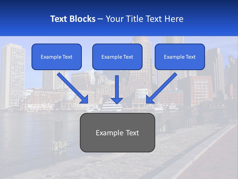 Walk Front Stroll PowerPoint Template