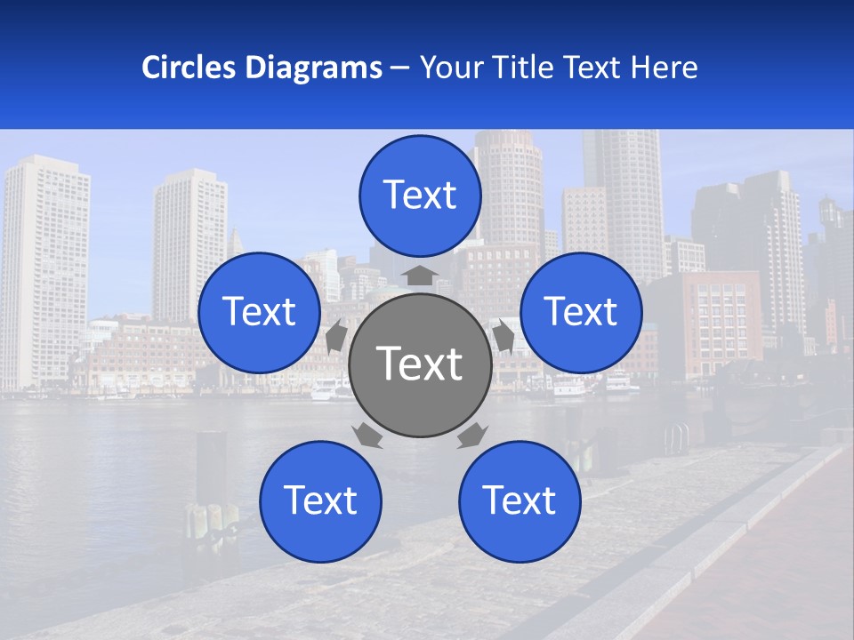 Walk Front Stroll PowerPoint Template