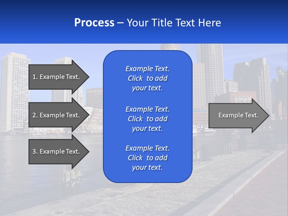 Walk Front Stroll PowerPoint Template