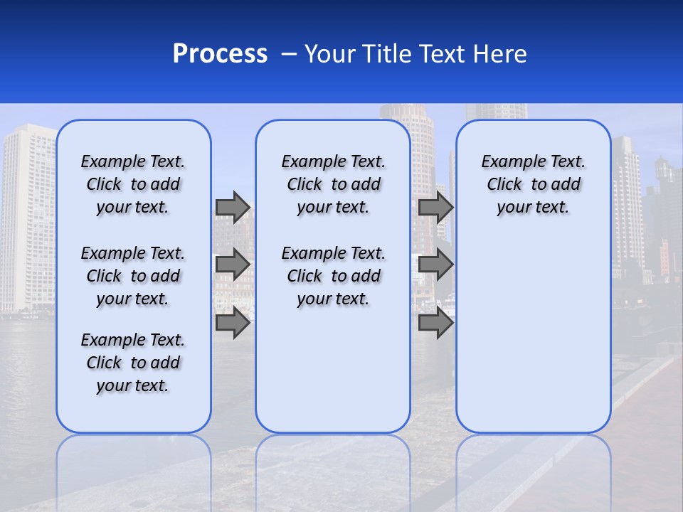 Walk Front Stroll PowerPoint Template