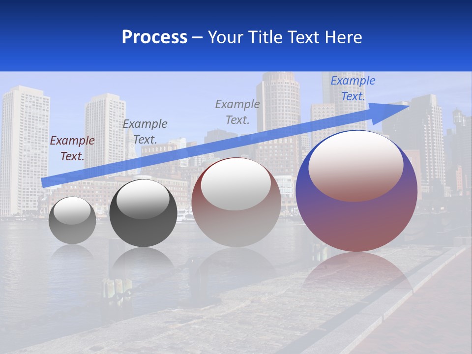 Walk Front Stroll PowerPoint Template