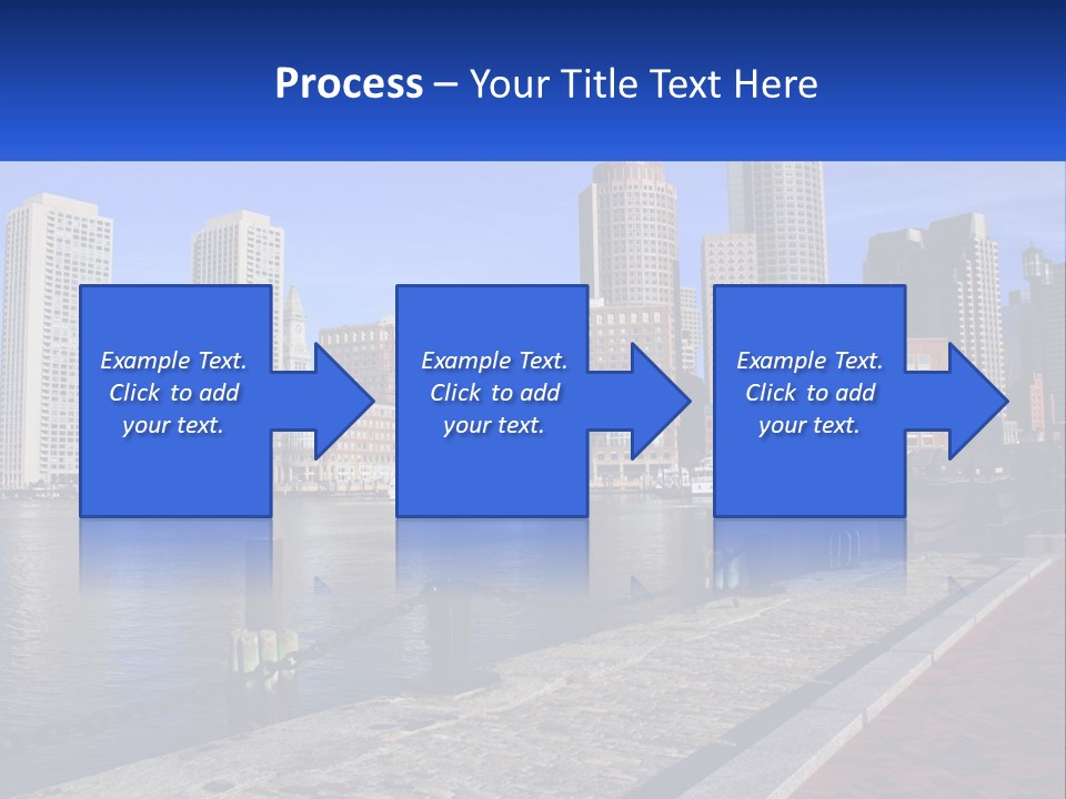 Walk Front Stroll PowerPoint Template