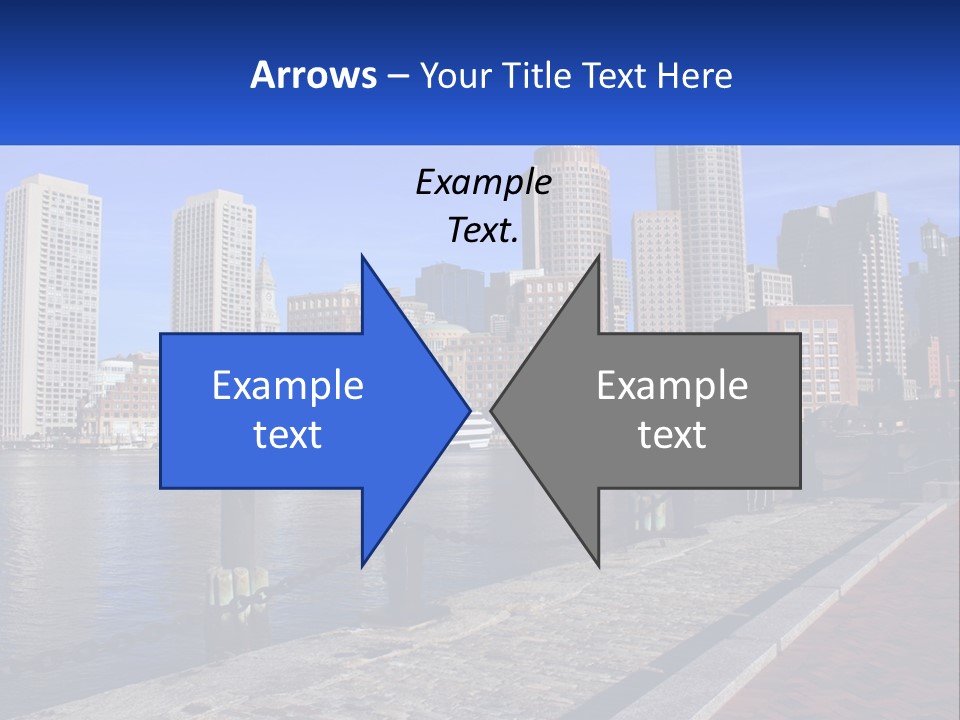 Walk Front Stroll PowerPoint Template
