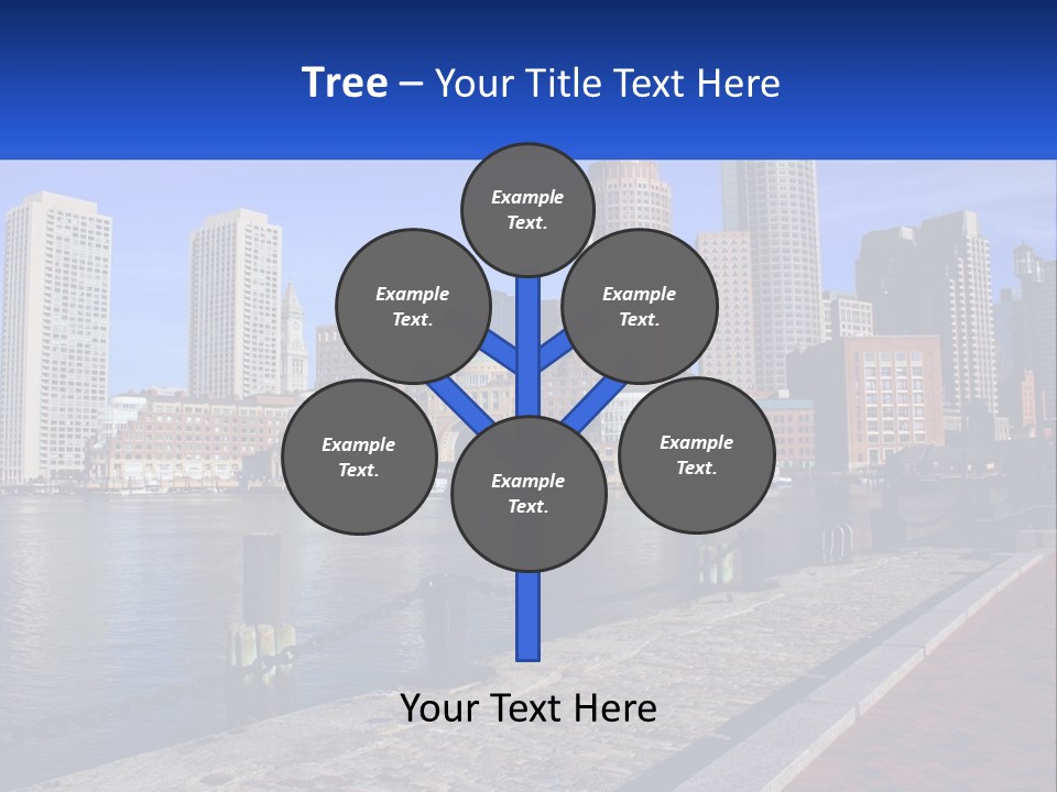 Walk Front Stroll PowerPoint Template