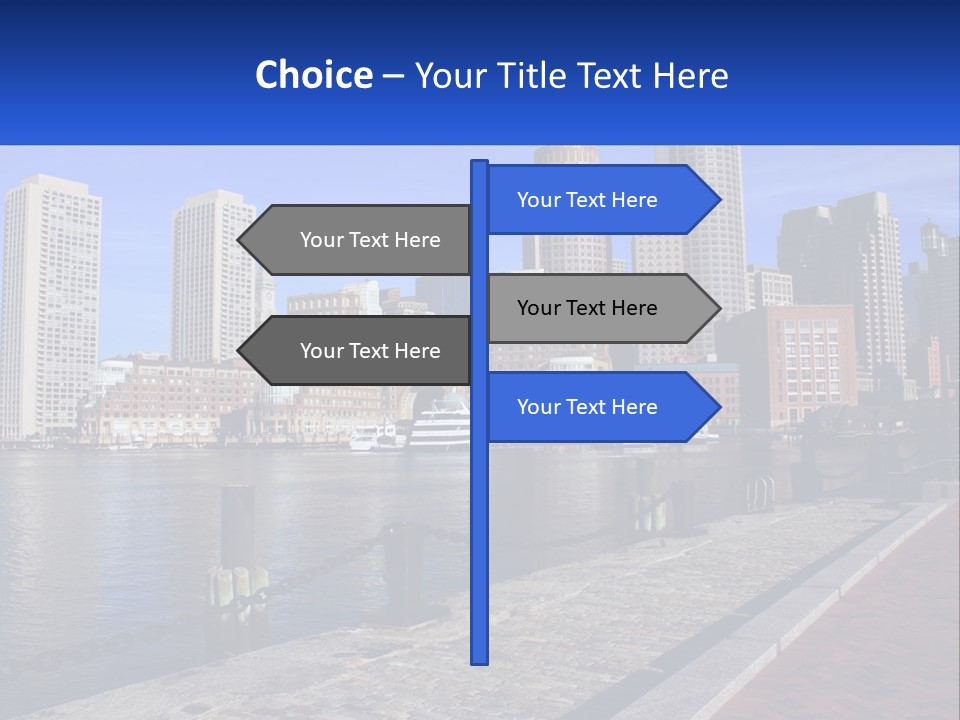 Walk Front Stroll PowerPoint Template