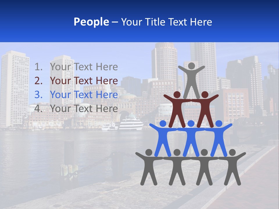 Walk Front Stroll PowerPoint Template