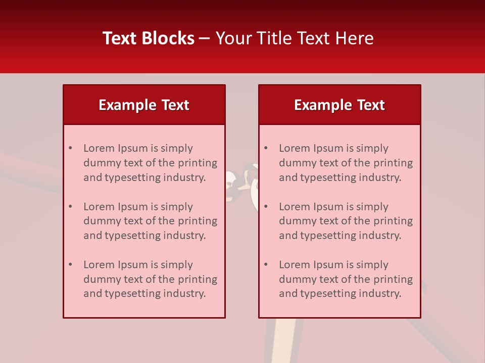 Clean Luxury Theater PowerPoint Template