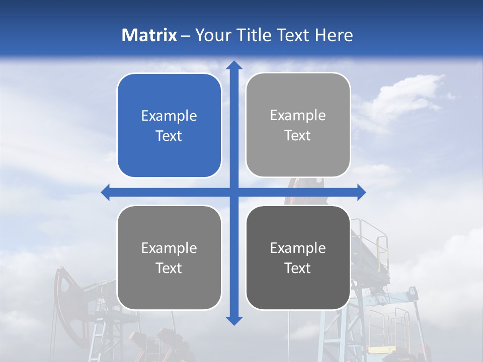 Pipe Industry Mining PowerPoint Template