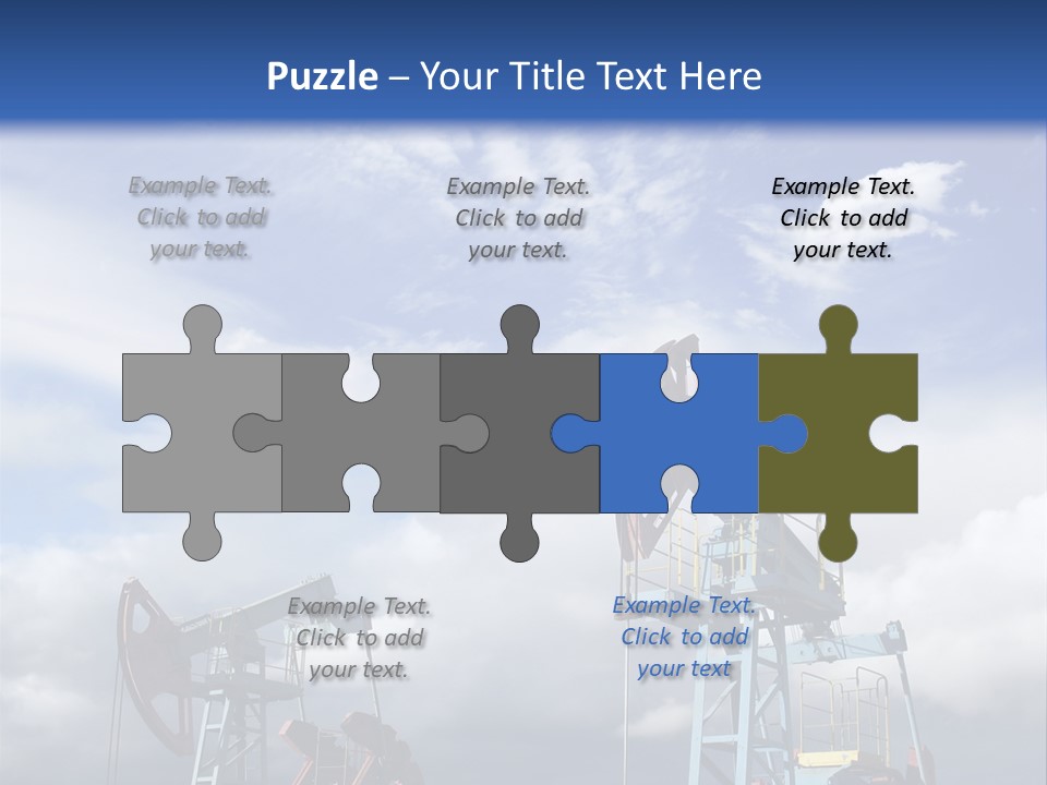 Pipe Industry Mining PowerPoint Template