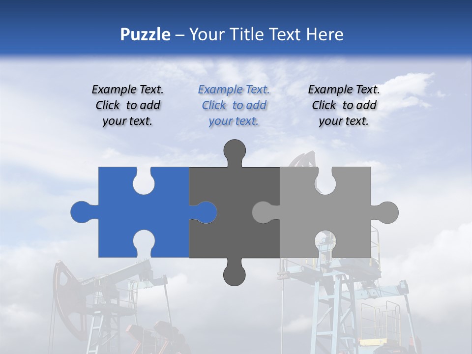 Pipe Industry Mining PowerPoint Template