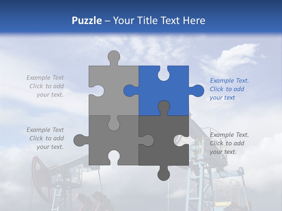 Pipe Industry Mining PowerPoint Template