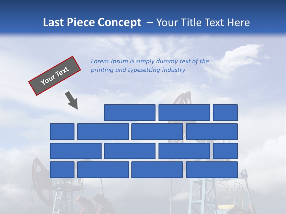Pipe Industry Mining PowerPoint Template