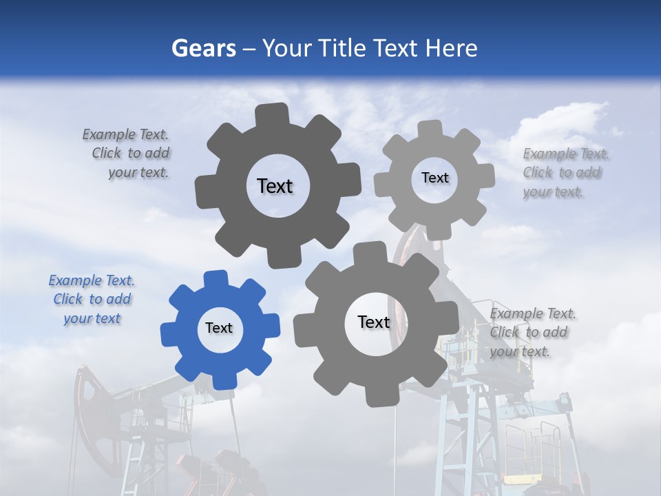 Pipe Industry Mining PowerPoint Template