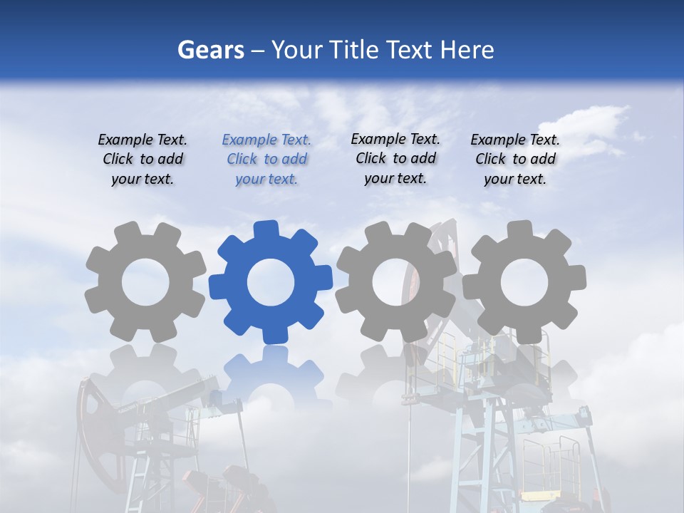 Pipe Industry Mining PowerPoint Template