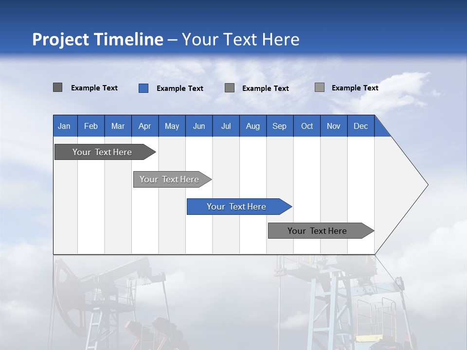 Pipe Industry Mining PowerPoint Template