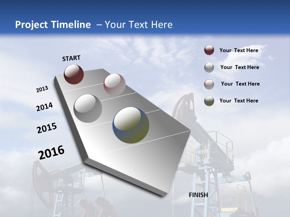 Pipe Industry Mining PowerPoint Template