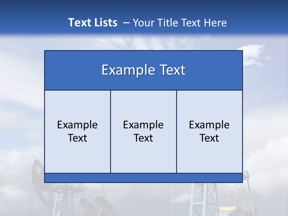 Pipe Industry Mining PowerPoint Template