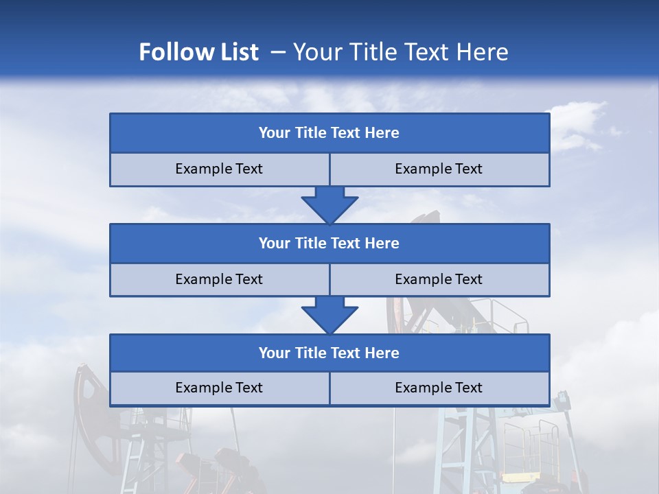 Pipe Industry Mining PowerPoint Template