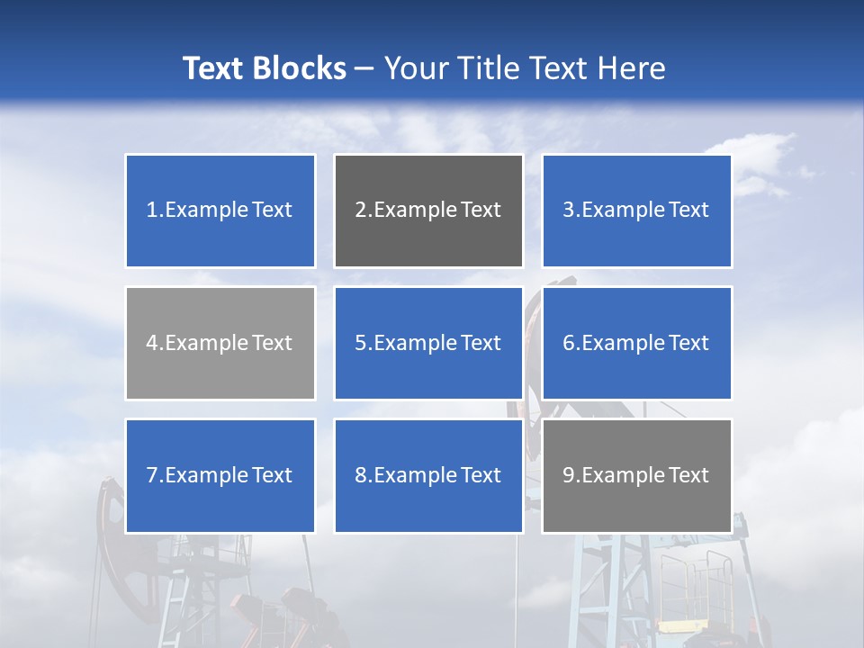 Pipe Industry Mining PowerPoint Template