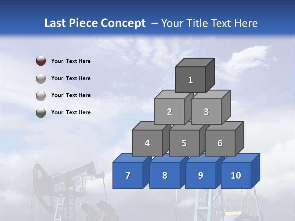 Pipe Industry Mining PowerPoint Template