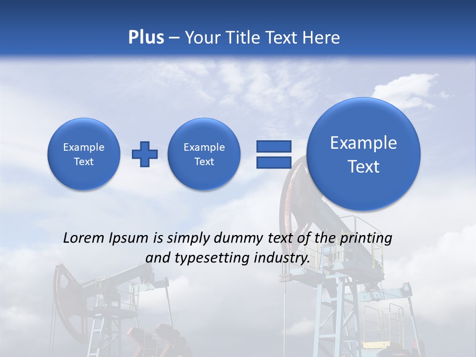Pipe Industry Mining PowerPoint Template