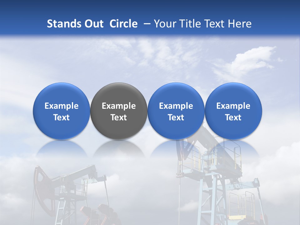 Pipe Industry Mining PowerPoint Template