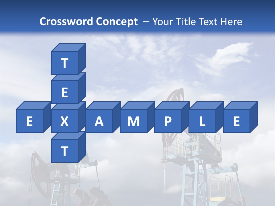 Pipe Industry Mining PowerPoint Template