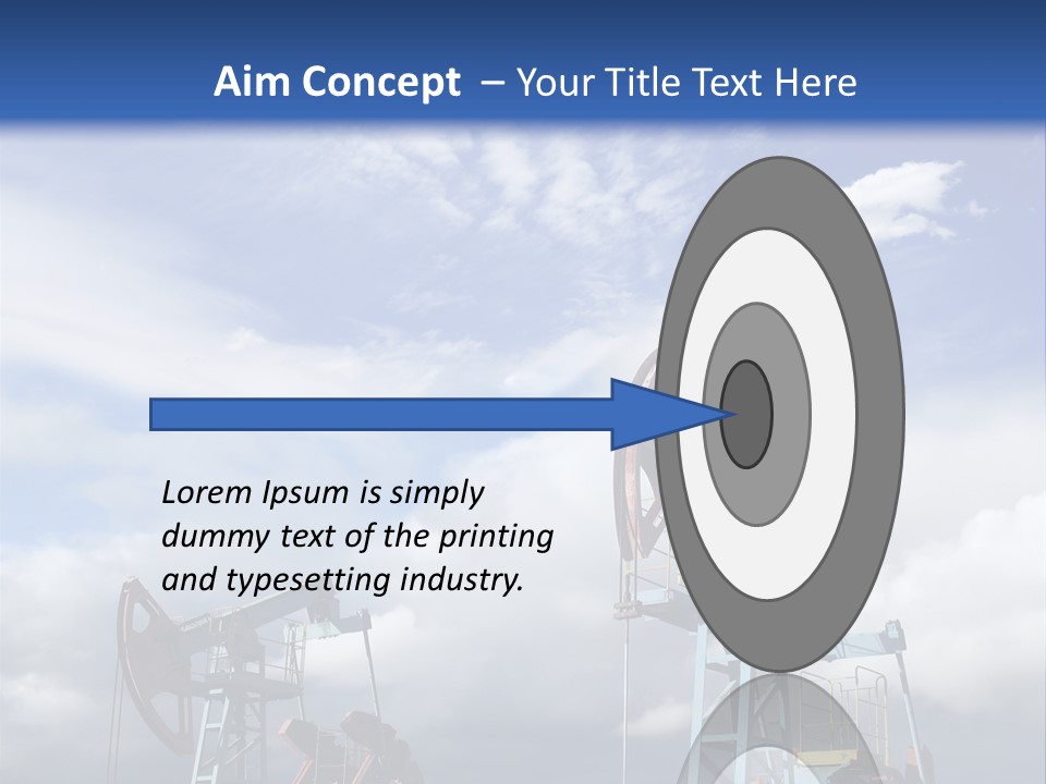 Pipe Industry Mining PowerPoint Template