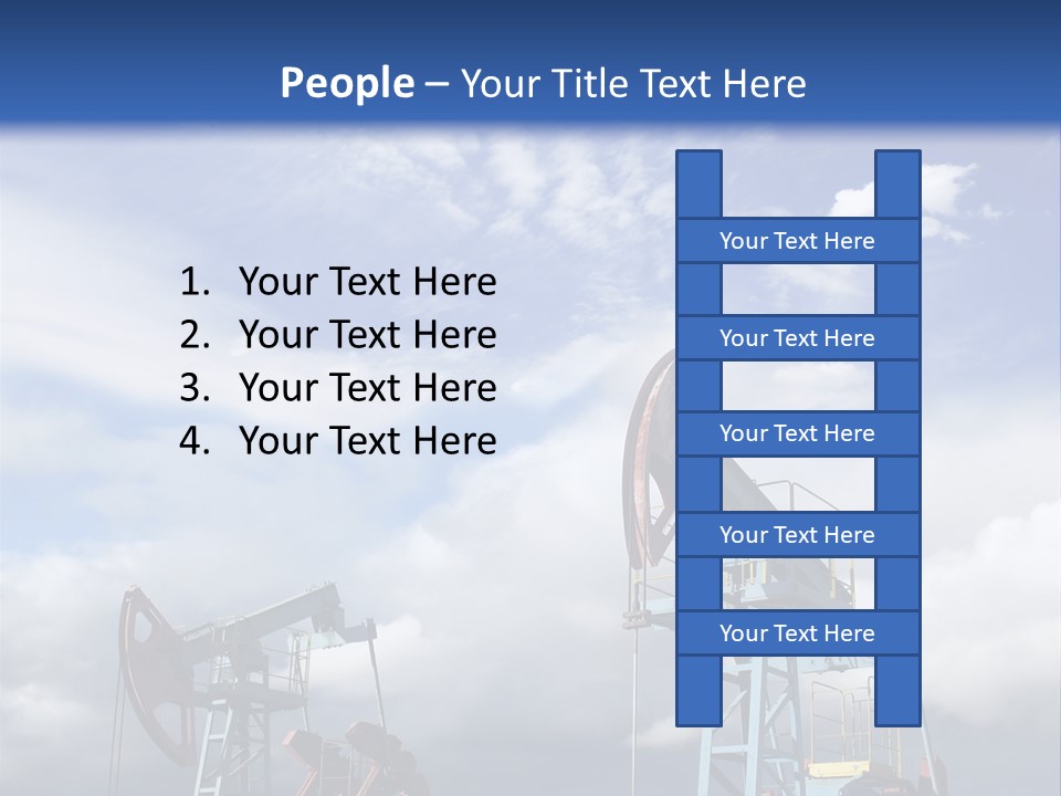 Pipe Industry Mining PowerPoint Template