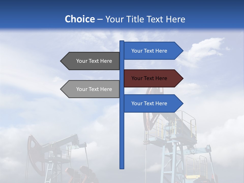 Pipe Industry Mining PowerPoint Template