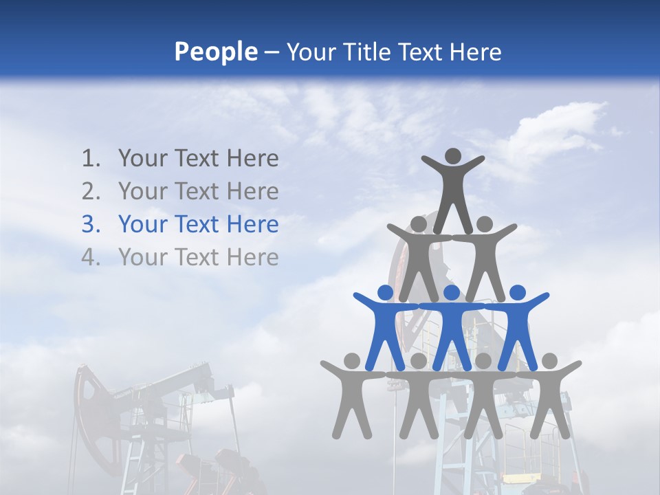 Pipe Industry Mining PowerPoint Template