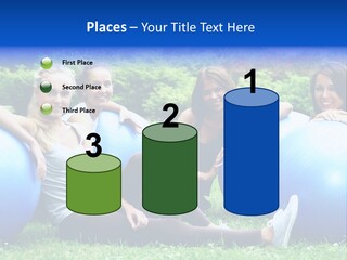 Outdoor Teen Healthy PowerPoint Template