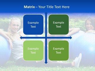 Outdoor Teen Healthy PowerPoint Template
