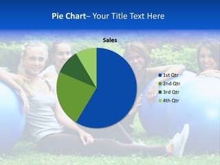 Outdoor Teen Healthy PowerPoint Template