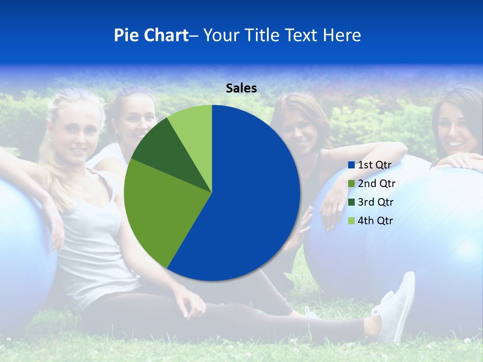 Outdoor Teen Healthy PowerPoint Template