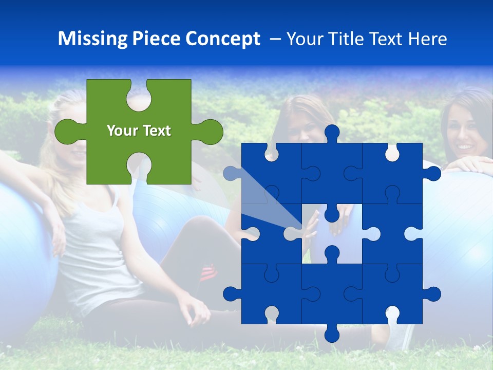 Outdoor Teen Healthy PowerPoint Template