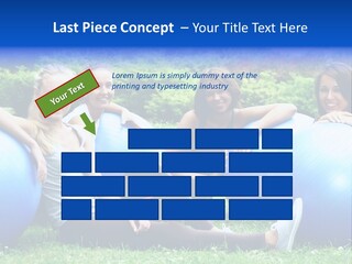 Outdoor Teen Healthy PowerPoint Template