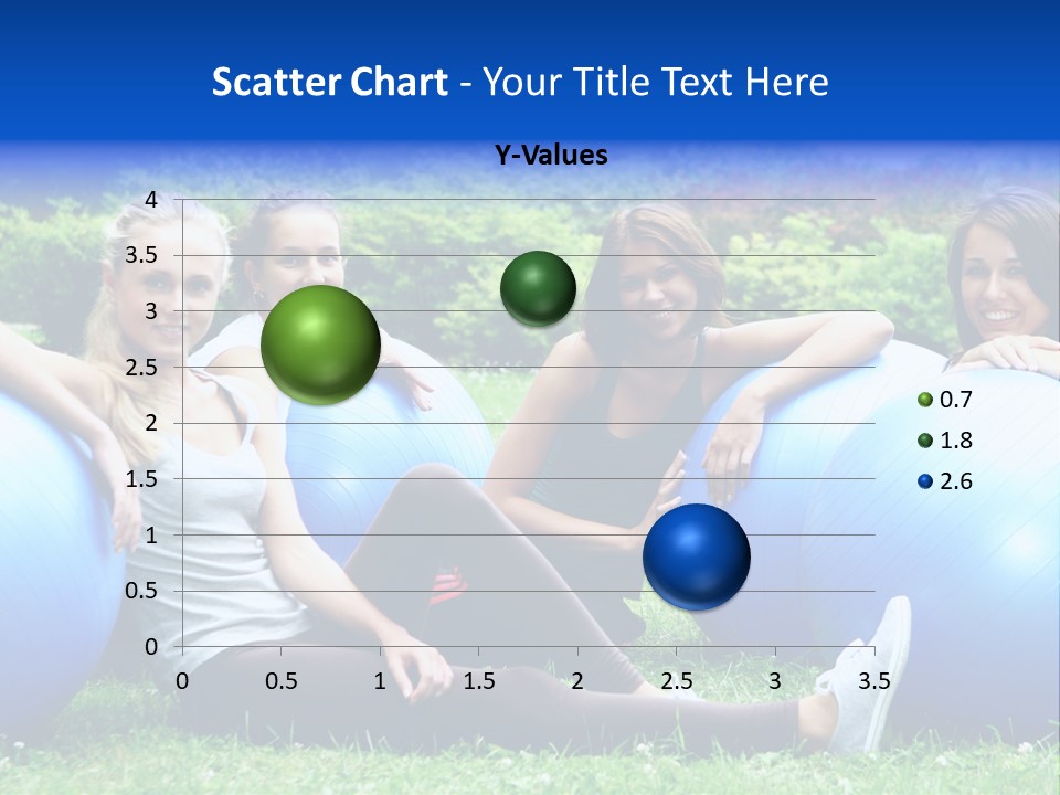 Outdoor Teen Healthy PowerPoint Template