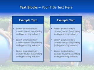 Outdoor Teen Healthy PowerPoint Template