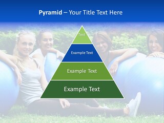 Outdoor Teen Healthy PowerPoint Template