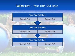 Outdoor Teen Healthy PowerPoint Template