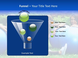 Outdoor Teen Healthy PowerPoint Template