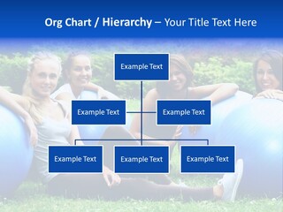 Outdoor Teen Healthy PowerPoint Template