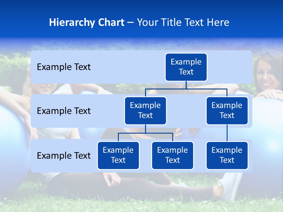 Outdoor Teen Healthy PowerPoint Template